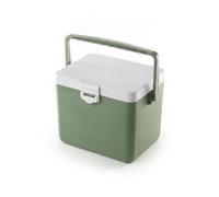 SiaBiced Petite glacière Isotherme 12L/15L avec Pains Glace - Idéale pour Pique-niques et Usage Professionnel, Vert, 15L