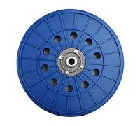 SiaBiced Plateau de Ponçage Fileté de 14 Mm pour Ponceuse Orbitale, Fixation Auto-agrippante.