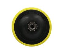 SiaBiced Plateau de Support, Disque de Ponçage, Tampon de Polissage, Roue de Ponçage En Caoutchouc Flexible pour La Rénovation de Meubles, Les Réparations Dome, 4 pouces 100mm M10