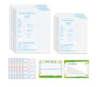 SiaBiced Protège-Livres Autocollant, Application facile, Protège-cahiers scolaire, Utilisation en, Pour les bibliothèques, style to 4