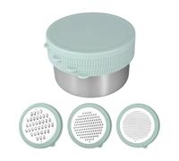 SiaBiced Râpe à Aliments, Râpe à Fromage, Trancheuse à Légumes avec Boîte de Rangement Facile à Utiliser et Bloc surélevé pour Râper Facilement.