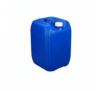 SiaBiced Récipient Carré Baril de Stockage Double Bouchon Empilable Plastique Dense Poignée Ergonomique pour Liquides Alimentaires eau Huiles Adapté pour Bureau Laboratoire Maison, Bleu, 25l-b