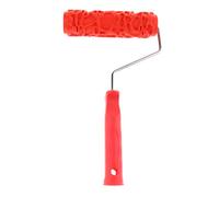 SiaBiced Rouleau à Peinture Relief Brosse Décorative Murale Outil Embossage Fleur Rouleau Motif Arbre Revêtement Caoutchouc Antiglisse Convient pour Décoration, M