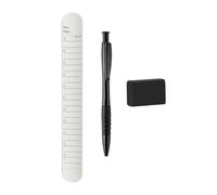 SiaBiced Silicone Bracelet Mémo Réutilisable Slap Bracelet Mémo Poignet Effaçable Bracelet Notepad Strap Souple Surface Écriture Effaçable Fonction Mémoire, 23.8cmx3cm