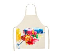 SiaBiced Tablier Professionnel Tabliers Tablier Nail Polyvalent Esprit Créatif Bretelles Réglables Antitache Adapté à Jardin, Style b