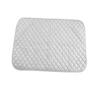 SiaBiced Tapis de Repassage Nappe de Repassage Pliante Matelas Antidérapant Résistant à la Chaleur en Coton pour Repassage Adapté à la Maison Bureau Chambre, 60cmx55cm