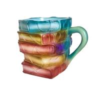SiaBiced Tasse à Café Façon Livres Empilés Mug pour Lectrice Gobelet Original Tasse de Bureau Structure Légère et Solide Approprié pour Une Utilisation Quotidi, Style B