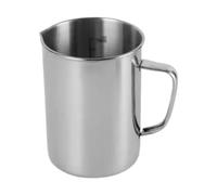 SiaBiced Tasse à Mesurer En Acier Inoxydable, Polyvalente, 1000 Ml, avec Graduation.