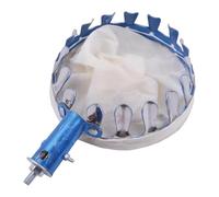 SiaBiced Tête de Cueille-Fruit Panier Ramasseur Outil Cueillette Sac de Collecte Fruits Accessoire Multifonction Structure Métallique Montage Universel, Style C