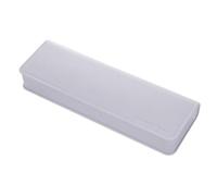 SiaBiced Trousse à Crayons Double Compartiment, Blanc | Double couche intégrée, Trousse scolaire portable, Au bureau d'étu, Pour les planificateurs