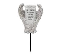 SiaBiced Vase à Fleurs pour Tombe de Cimetière, Vase En Forme D'aile D'ange, Décoration