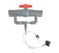 SiaBiced Venturi Fertilisateur Injecteur Tuyau Système D'Arrosage Outil D'Irrigation Mélangeur Engrais Matériau PP Facile à Installer Adapté Jardin Serre Cult, Diamètre 63 Mm
