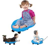 Siairo Scooter Bebe, Planche A Roulette Enfant, Enfant Planche A Roulette, Scooter Board avec Poignées Et Roues Silencieuses, Mini Cruiser Skateboard, Sport pour Enfants