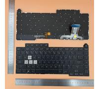 Siakoocty Clavier de remplacement pour ordinateur portable ASUS ROG Strix G15 G513 G513Q G513QY G513QM G533 rétroéclairé US 0KBR0-4810US00