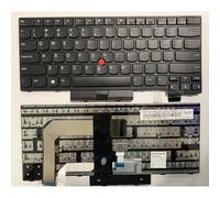 Siakoocty Clavier de remplacement US pour ordinateur portable Lenovo Thinkpad T470 T480 A475 A485 01HX459 01AX487 01HX499 01HX419 01AX528 US