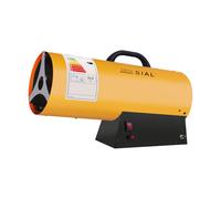 SIAL 33kW Chauffage Gaz de Chantier Soufflant, d'Appoint, Portable, Q33B