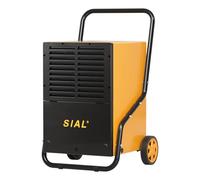 SIAL 50 L/jour Déshumidificateur Industriel C50 - Avec Réservoir, Drain - Sécheur de Construction Commerciale - Convient aux Sous-Sols et Aux Grandes Pièces de Moins de 47㎡