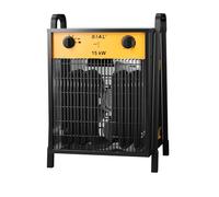SIAL Chauffage Soufflant 15000W,400V - Industriel - Radiateur électrique - Pour Chantier, Atelier Ou Garage Avec Contrôle Thermostatique Entièrement Réglable et Deux Modes de Chauffage DA15