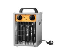 SIAL Chauffage Soufflant 2000 W - Industriel - Radiateur électrique - Pour Chantier, Atelier Ou Garage Avec Contrôle Thermostatique Entièrement Réglable et Deux Modes de Chauffage