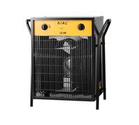 SIAL Chauffage Soufflant 22000 W - Industriel - Radiateur électrique - Pour Chantier, Atelier Ou Garage Avec Contrôle Thermostatique Entièrement Réglable et Deux Modes de Chauffage DA22