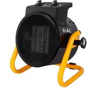 Sial Chauffage Soufflant 3000 W - Radiateur Electrique - Ceramique - Chauffage Industriel - Chaleur Rapide 3 Secondes - Thermostat