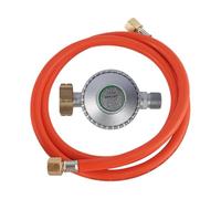 SIAL Détendeur de Gaz 1.5 Bar France, Tuyau de Gaz 1,50m, Convient aux Bouteilles de Propane/Butane aux Normes Françaises(Convient pour Q33/33E/33B/50/50E/50B)