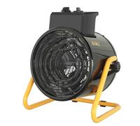 SIAL Industriel Radiateur électrique - 5000W Chauffage Soufflant - Pour Chantier,Atelier Ou Garage (Noir)