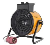 SIAL Industriel Radiateur électrique - 9000W Chauffage Soufflant - Pour Chantier, Atelier Ou Garage (Jaune)