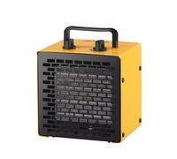 SIAL Radiateur électrique 2000 W Portable - Chauffage Soufflant - Céramique - Chauffage d'appoint - 3 Modes - Convient à l'ordinateur de bureau, au bureau et à la maison - PA2 - Jaune