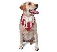 Siam Sovereignty Flag Bandana pour animal domestique Triangle Écharpe réglable pour chats et chiens