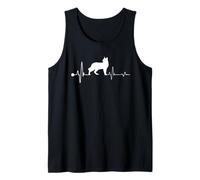 Siamese Cat Heartbeat Funny Kitten for Cats Lovers Débardeur