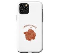 Siamese Fighting Fish Club Betta Poisson d'eau douce Coque pour iPhone 11 Pro