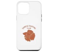 Siamese Fighting Fish Club Betta Poisson d'eau douce Coque pour iPhone 12 Pro Max