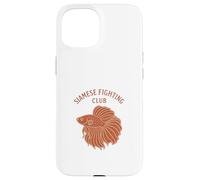 Siamese Fighting Fish Club Betta Poisson d'eau douce Coque pour iPhone 15