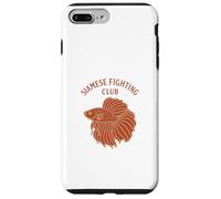Siamese Fighting Fish Club Betta Poisson d'eau douce Coque pour iPhone 7 Plus/8 Plus