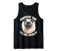 Siamese The Feline Royalty Cat Lover Owner Débardeur