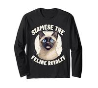 Siamese The Feline Royalty Cat Lover Owner Manche Longue