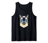 Siamois Chat Siamois Siamese Cat Doux Chats Siamois Débardeur