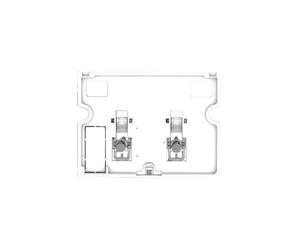 SIAMP Ensemble Socle/Bras/Noix pour Plaque de Commande INGENIO