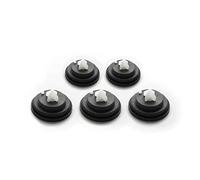 Siamp Lot de 5 rondelles de rechange pour valve à flotteur Siamp en caoutchouc, compatible avec toutes les vannes à boisseau sphérique Siamp