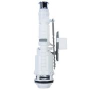 Siamp Monaco 32456010 Skipper 45 Valve de chasse d'eau double avec bouton poussoir chromé