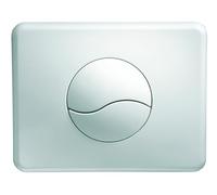 Plaque de commande de chasse d'eau double Verso 800 blanc Siamp