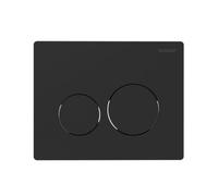 Siamp Plaque de déclenchement Sphere avec 2 boutons de commande pour Ingenio Noir