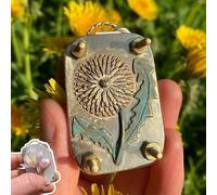 SIAMZYWV Micro Flower Press, Médaillon fonctionnel Micro Flower Press Plantes Arts & Artisanat Pressing en métal, pour les amateurs d'art et d'artisanat, cadeaux pour les amoureux des plantes (feuille