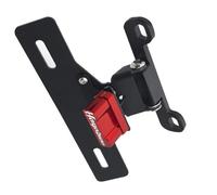 Sianko Support De Plaque D'immatriculation pour Suzuki Hayabusa GSX1300R 2008 - 2020, Support De Cadre Arrière De Moto avec Éliminateur De Garde-Boue De Lumière Numérique (Color : Rot)