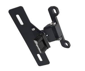 Sianko Support De Plaque D'immatriculation pour Suzuki Hayabusa GSX1300R 2008 - 2020, Support De Cadre Arrière De Moto avec Éliminateur De Garde-Boue De Lumière Numérique (Color : Le Noir)