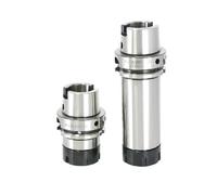 SIAQWYENZ ER16 ER20 ER25 ER32 Précision 0,001 mm Vitesse d'équilibrage G2.5 40000 tr/min Porte-outil CNC haute vitesse HSK 63 Mandrin de fraisage ER Mandrin de perçage(HSK63A-ER16-160L)