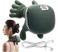 Siasoo Massage Master pour épaules et cou avec mains, masseur de cou électrique Siaasoo avec fonction de chauffage, 3 niveaux de massage pour la maison, les voyages, les pauses après l'exercice