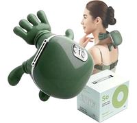 Siasoo Original - Masseur Chauffant Bionique 4D Shiatsu Sans Fil pour Cou et Dos, Massage Électrique des Tissus Profonds à Effet Mains Humaines (Intensité de Massage Moyenne pour un Cou Normal)