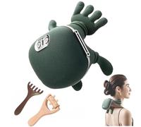 Siasso Massage, Masseur chauffant bionique, masseur Shiatsu portable sans fil pour le cou et le dos, massage électrique des tissus profonds 4D pour soulager la douleur (Siasso)